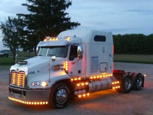 Semi-Truck with Lettering